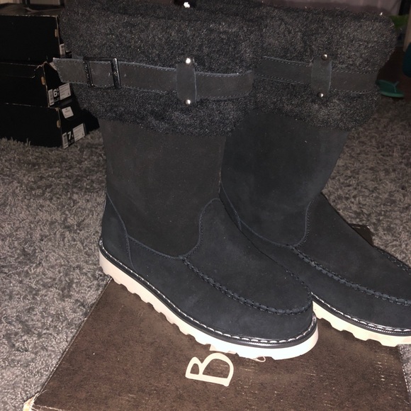 BearPaw Shoes - Bearpaw Avery black winter boots in size 8W